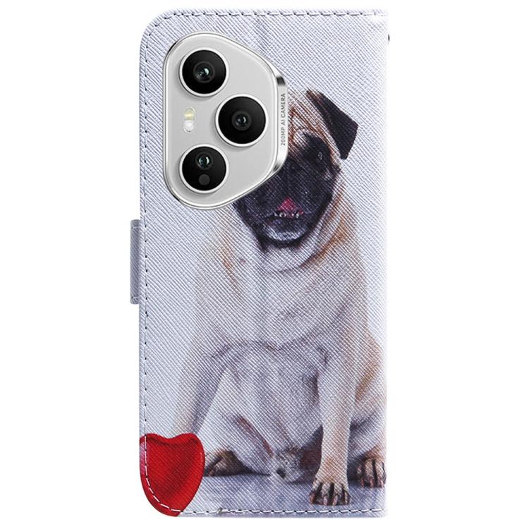 For Honor 400 Pro Global 160.8mm Coloured Drawing Flip Leather Phone Case