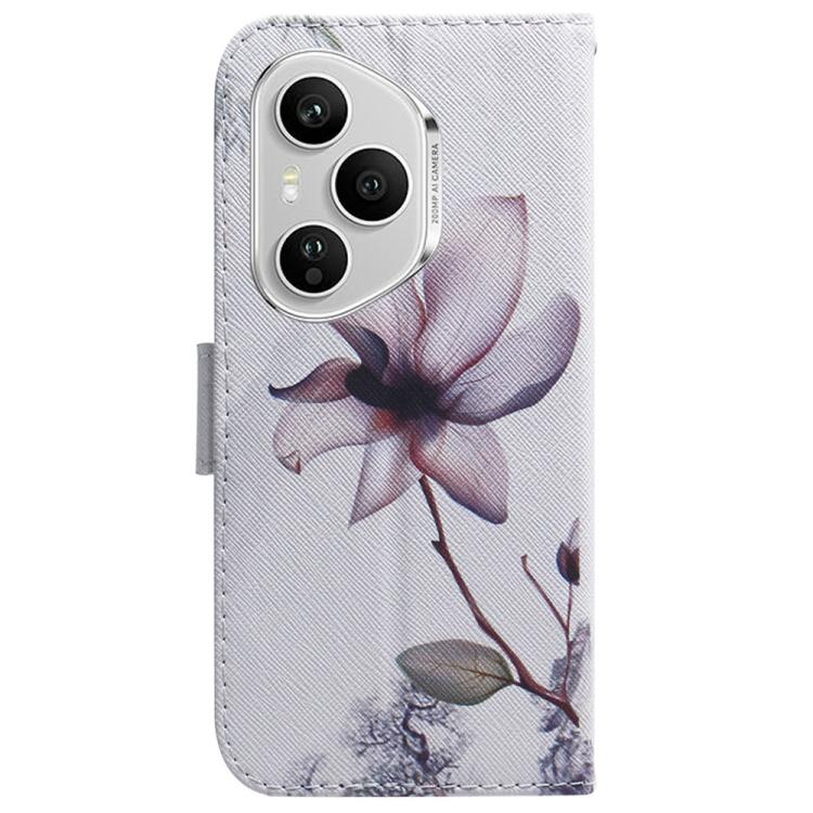 For Honor 400 Pro Global 160.8mm Coloured Drawing Flip Leather Phone Case