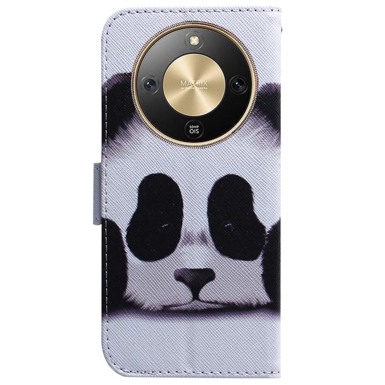 For Honor X70 5G Coloured Drawing Flip Leather Phone Case