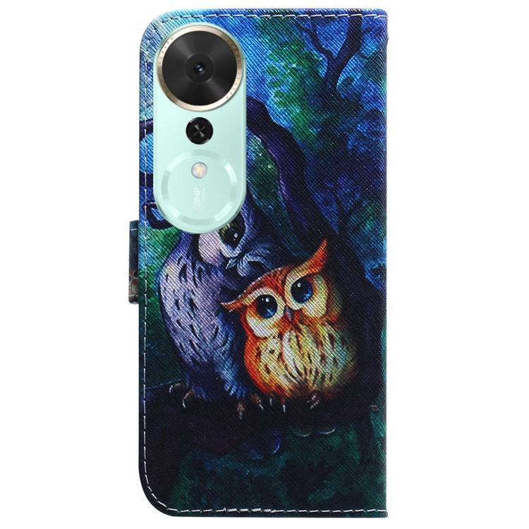 For Honor Play 70 Plus Coloured Drawing Flip Leather Phone Case