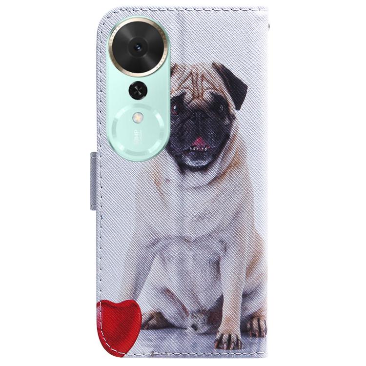 For Honor Play 70 Plus Coloured Drawing Flip Leather Phone Case