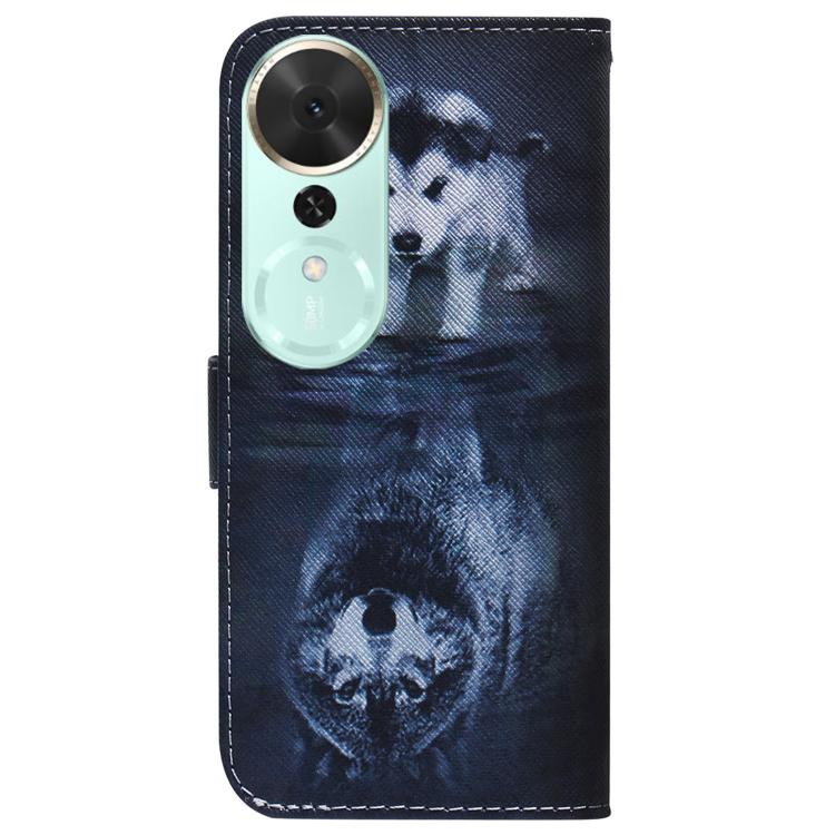 For Honor Play 70 Plus Coloured Drawing Flip Leather Phone Case