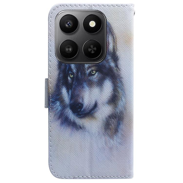 For Honor 400 Smart 4G / 5G Coloured Drawing Flip Leather Phone Case