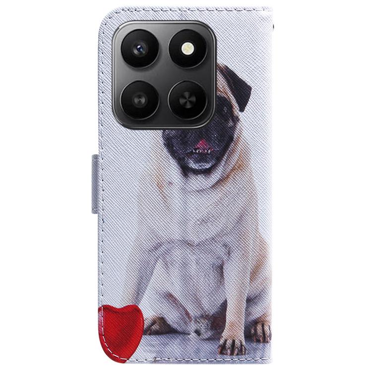 For Honor 400 Smart 4G / 5G Coloured Drawing Flip Leather Phone Case