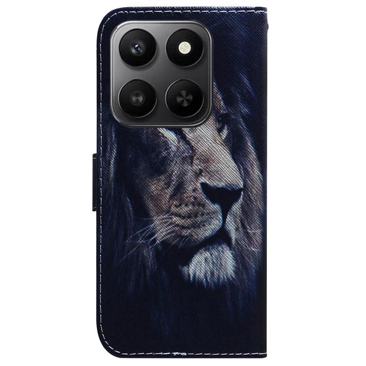 For Honor 400 Smart 4G / 5G Coloured Drawing Flip Leather Phone Case