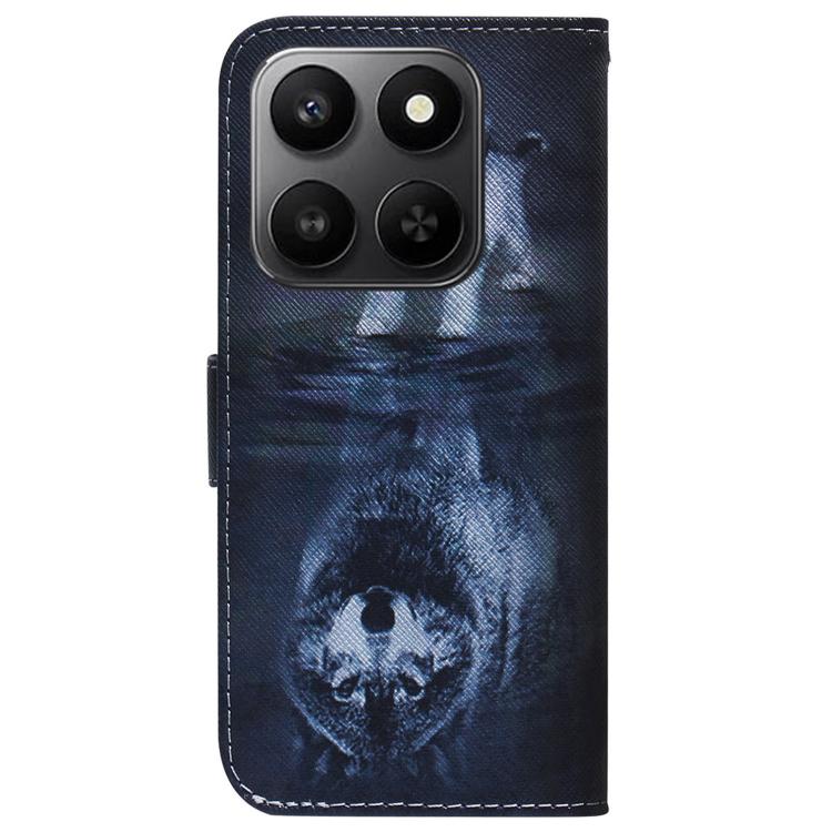 For Honor 400 Smart 4G / 5G Coloured Drawing Flip Leather Phone Case