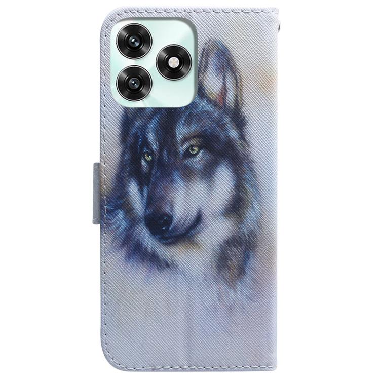For Honor X5c 4G / X5c Plus Coloured Drawing Flip Leather Phone Case