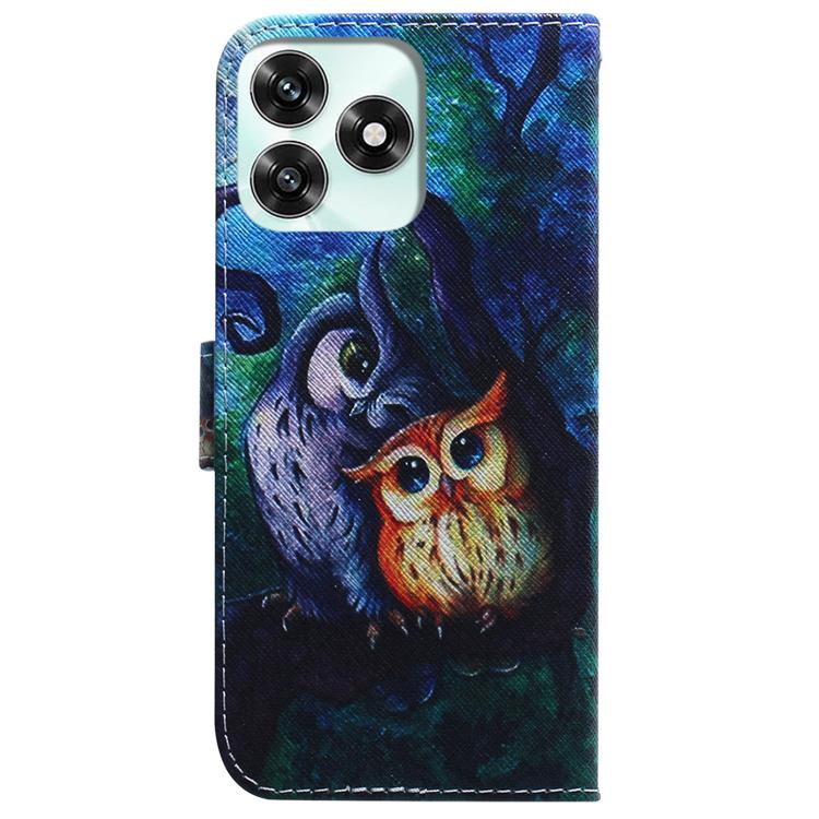 For Honor X5c 4G / X5c Plus Coloured Drawing Flip Leather Phone Case