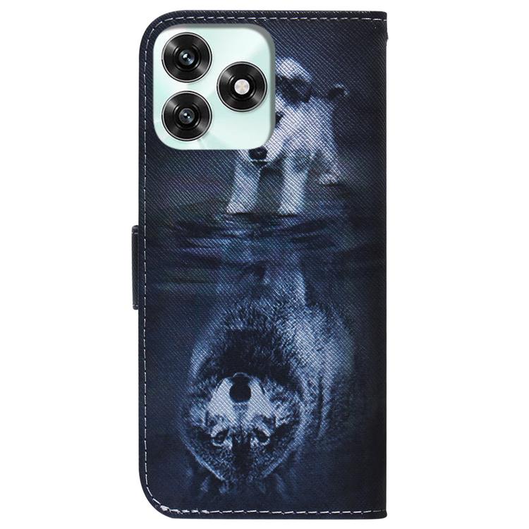For Honor X5c 4G / X5c Plus Coloured Drawing Flip Leather Phone Case