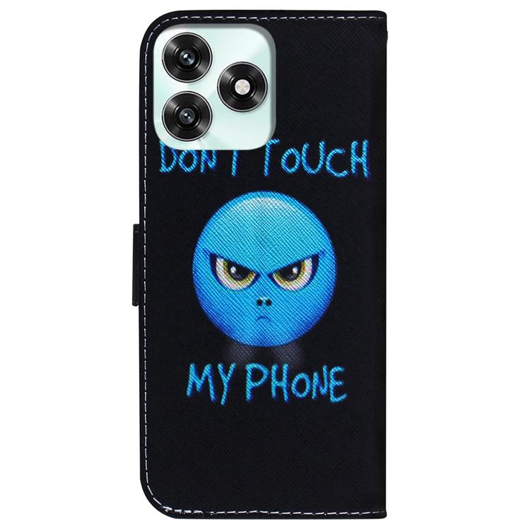 For Honor X5c 4G / X5c Plus Coloured Drawing Flip Leather Phone Case