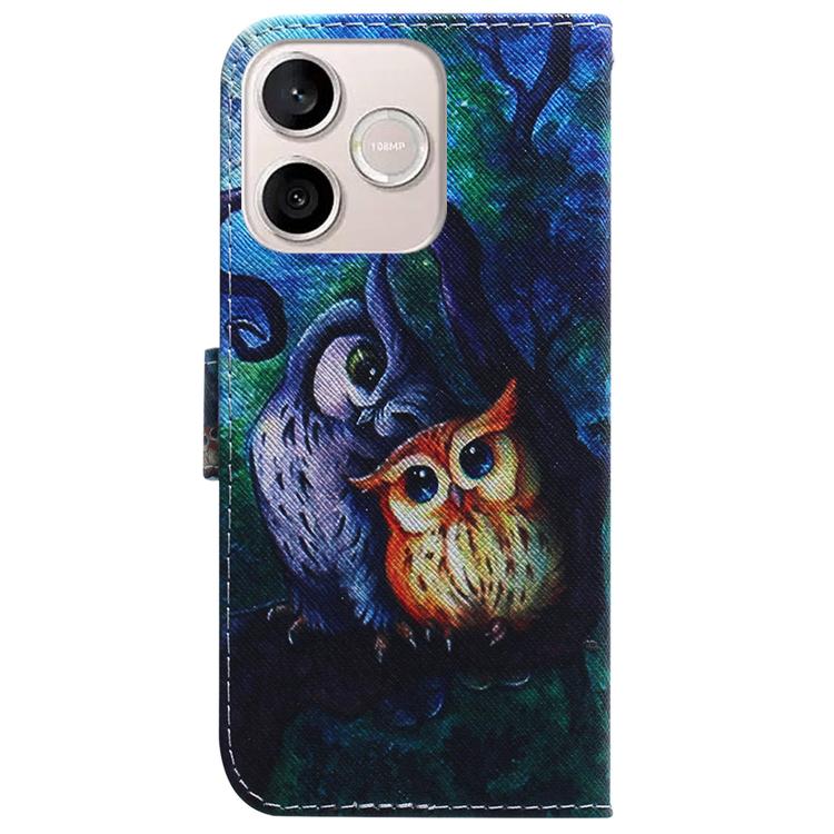 For Honor 600 Lite Global Coloured Drawing Flip Leather Phone Case