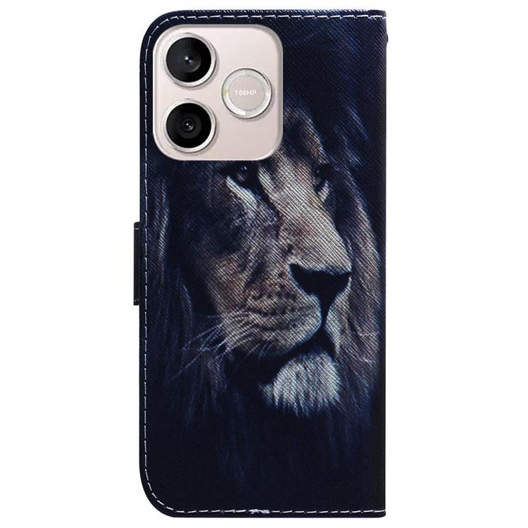 For Honor 600 Lite Global Coloured Drawing Flip Leather Phone Case