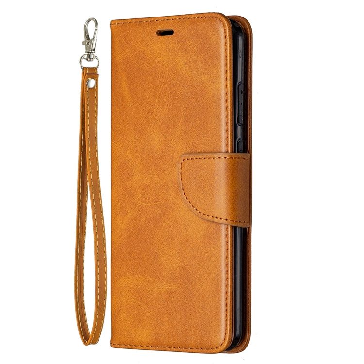 For Nokia 5.3 Retro Lambskin Texture Pure Color Horizontal Flip PU Leather Case with Holder & Card Slots & Wallet & Lanyard