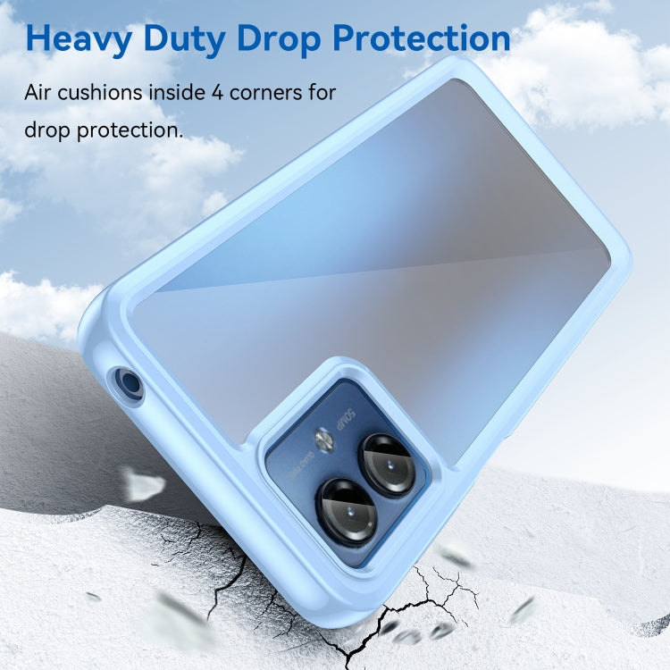 For Motorola Moto G14 Colorful Series Acrylic + TPU Phone Case