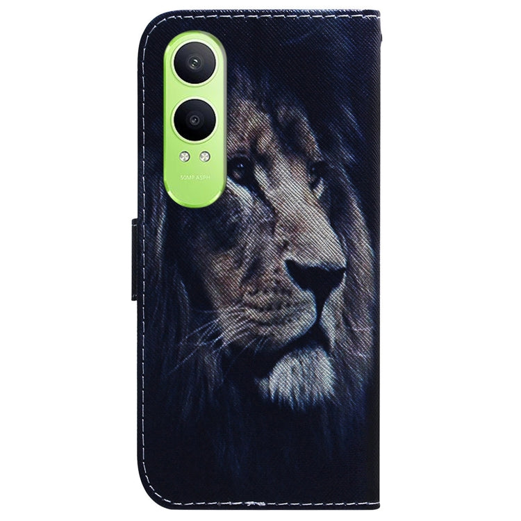 For OnePlus Nord CE4 Lite Coloured Drawing Flip Leather Phone Case