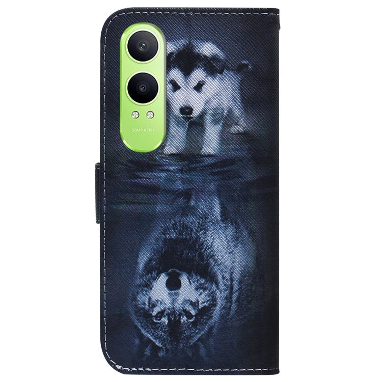 For OnePlus Nord CE4 Lite Coloured Drawing Flip Leather Phone Case