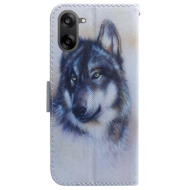 For OnePlus Ace 5 Racing / Nord CE5 Coloured Drawing Flip Leather Phone Case