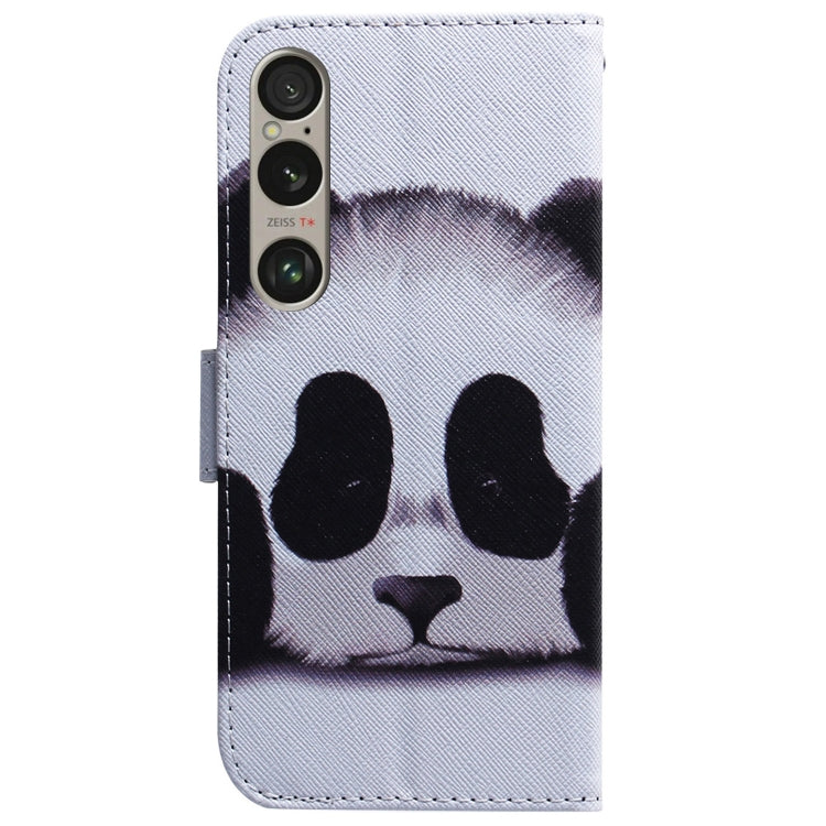 For Sony Xperia 1 VI Coloured Drawing Flip Leather Phone Case