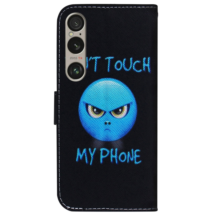 For Sony Xperia 1 VI Coloured Drawing Flip Leather Phone Case