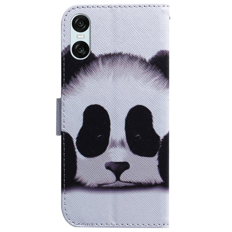 For Sony Xperia 5 VI Coloured Drawing Flip Leather Phone Case