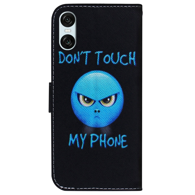 For Sony Xperia 5 VI Coloured Drawing Flip Leather Phone Case