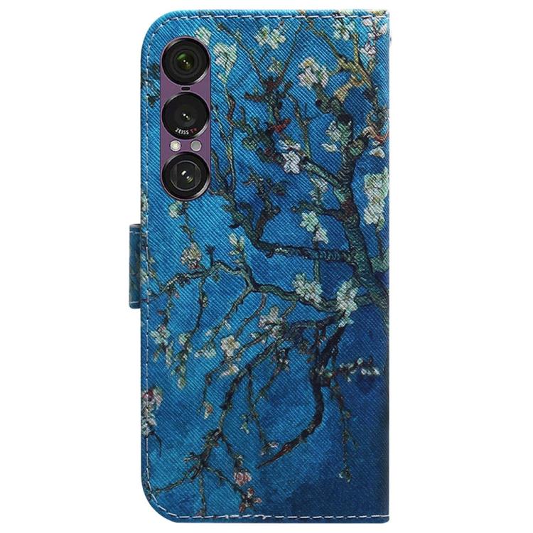 For Sony Xperia 1 VII Coloured Drawing Flip Leather Phone Case