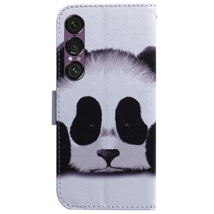 For Sony Xperia 1 VII Coloured Drawing Flip Leather Phone Case