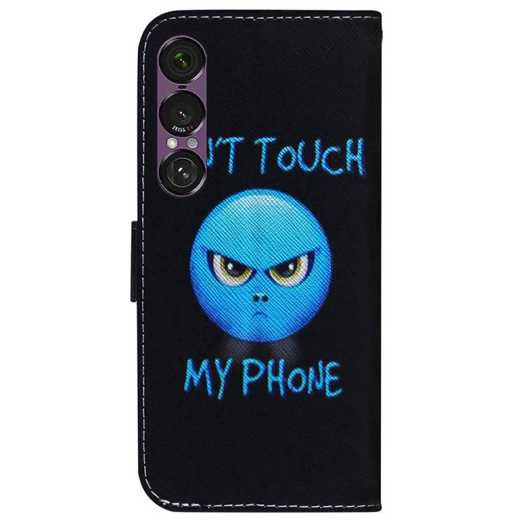 For Sony Xperia 1 VII Coloured Drawing Flip Leather Phone Case