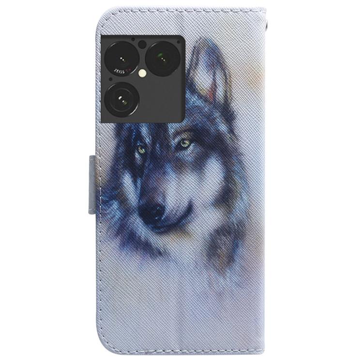 For Sony Xperia 1 VIII Coloured Drawing Flip Leather Phone Case