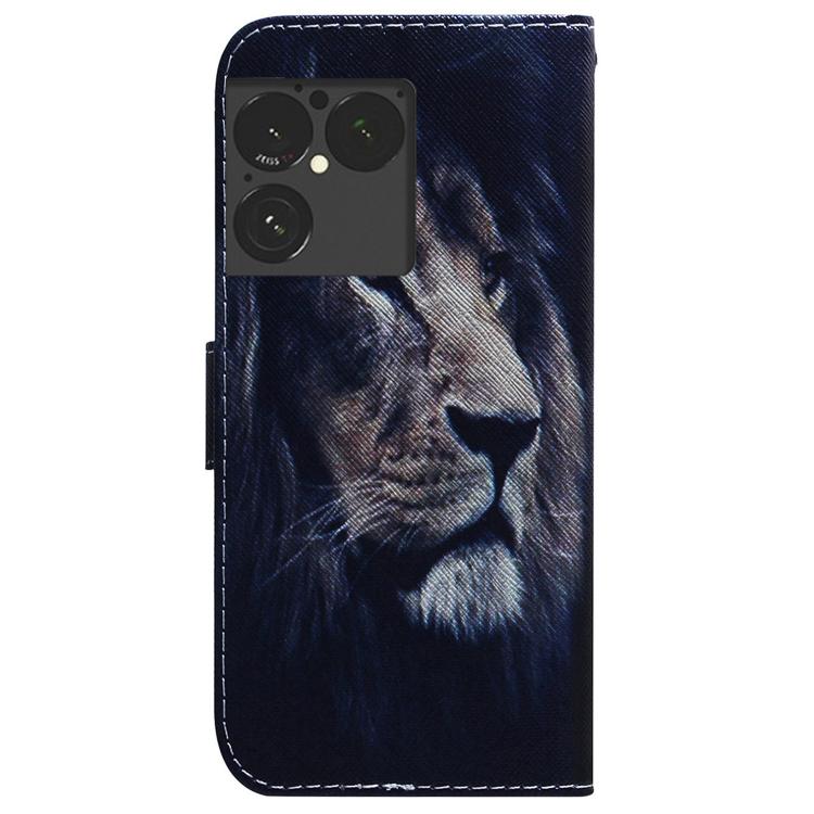 For Sony Xperia 1 VIII Coloured Drawing Flip Leather Phone Case