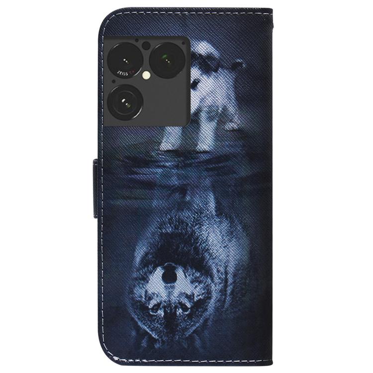 For Sony Xperia 1 VIII Coloured Drawing Flip Leather Phone Case
