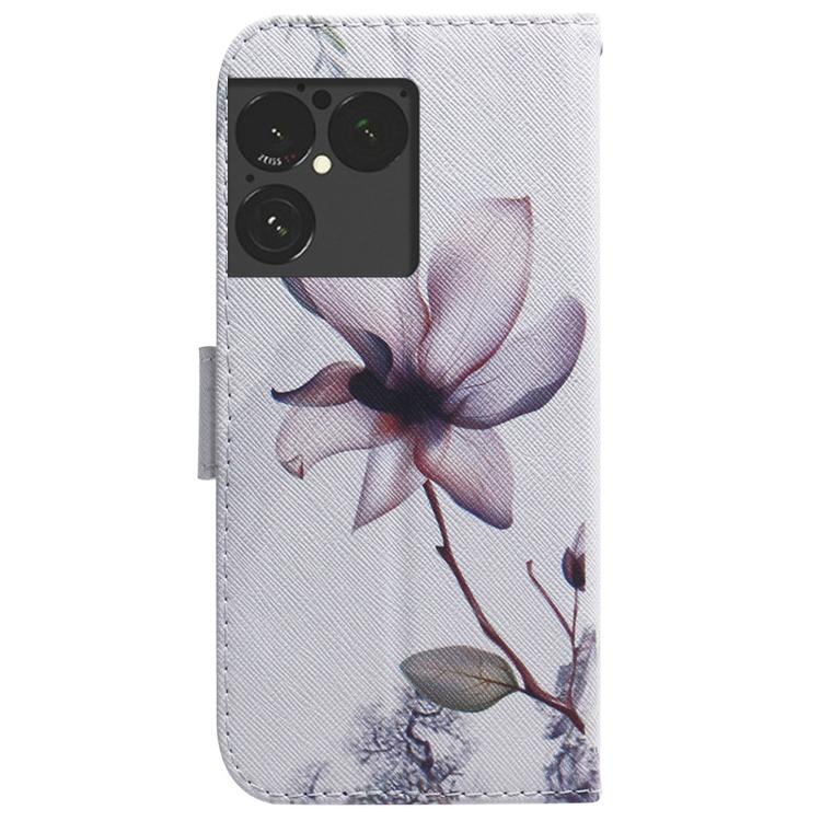 For Sony Xperia 1 VIII Coloured Drawing Flip Leather Phone Case