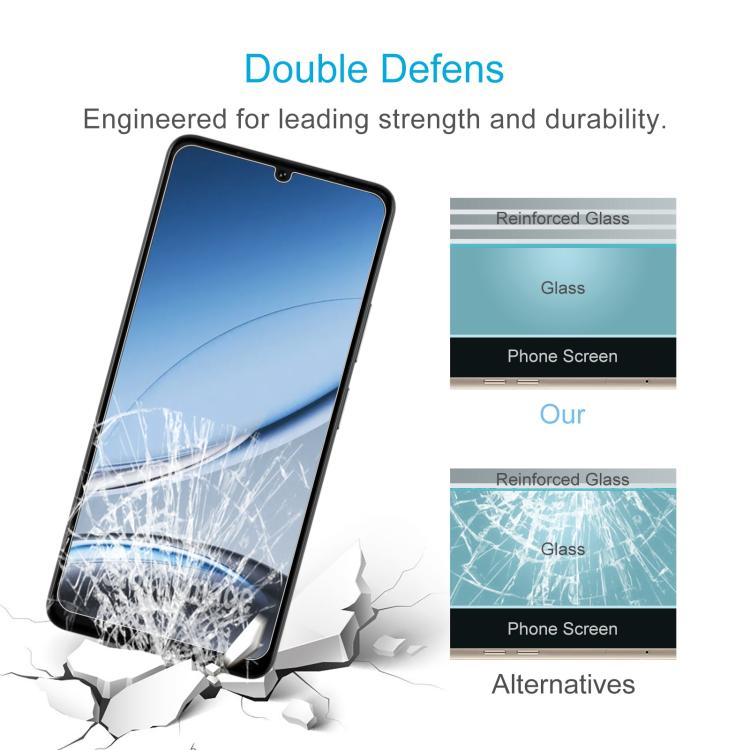 For DOOGEE Note 59 Pro / Note 59 50pcs 0.26mm 9H 2.5D Tempered Glass Film