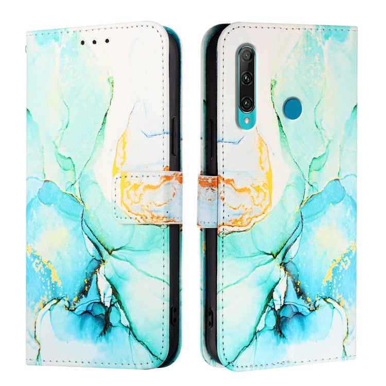 For Honor 20 lite / 10i / 20e PT003 Marble Pattern Flip Leather Phone Case