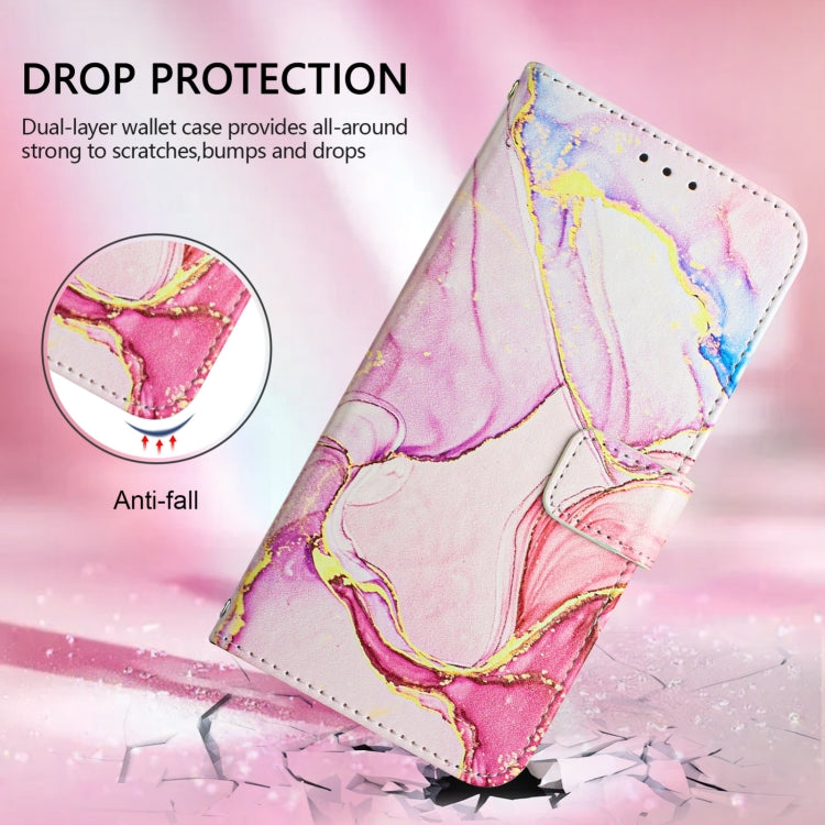 For Honor 50 Lite / Huawei nova 8i PT003 Marble Pattern Flip Leather Phone Case