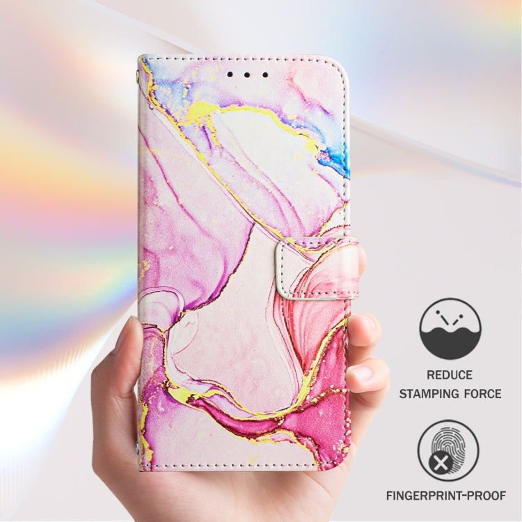 For Honor 60 Pro PT003 Marble Pattern Flip Leather Phone Case