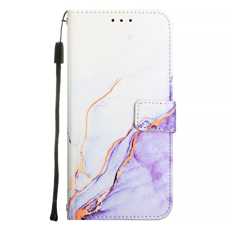 For Honor 80 PT003 Marble Pattern Flip Leather Phone Case