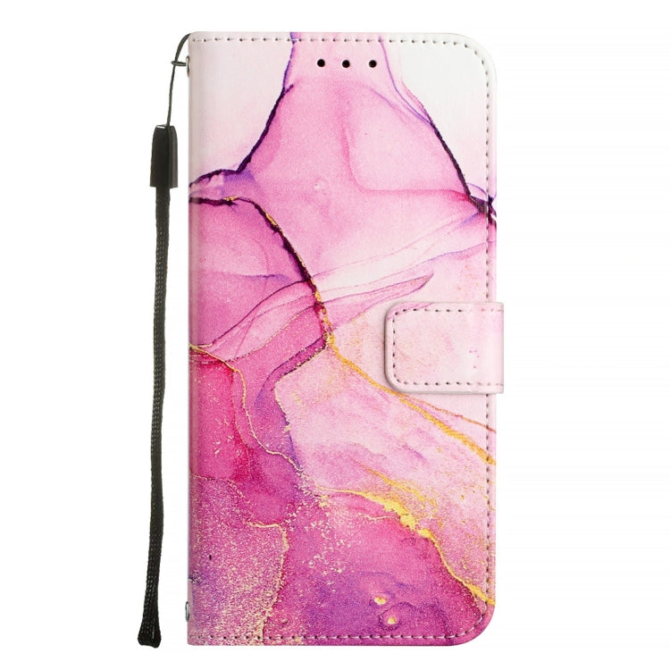 For Honor 80 PT003 Marble Pattern Flip Leather Phone Case