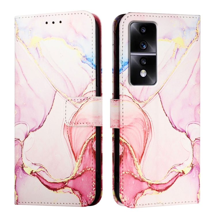For Honor 80 GT PT003 Marble Pattern Flip Leather Phone Case