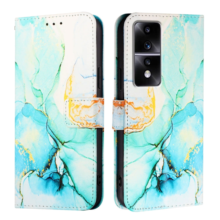For Honor 80 GT PT003 Marble Pattern Flip Leather Phone Case