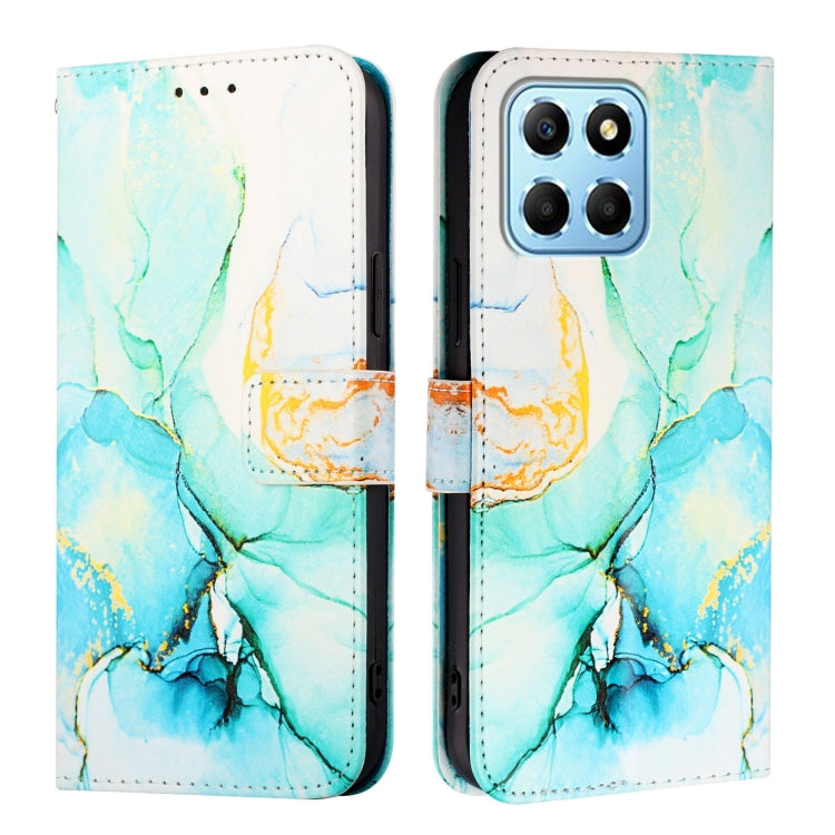 For Honor X8 5G / X6 4G / 70 Lite / X6s / X8a PT003 Marble Pattern Flip Leather Phone Case