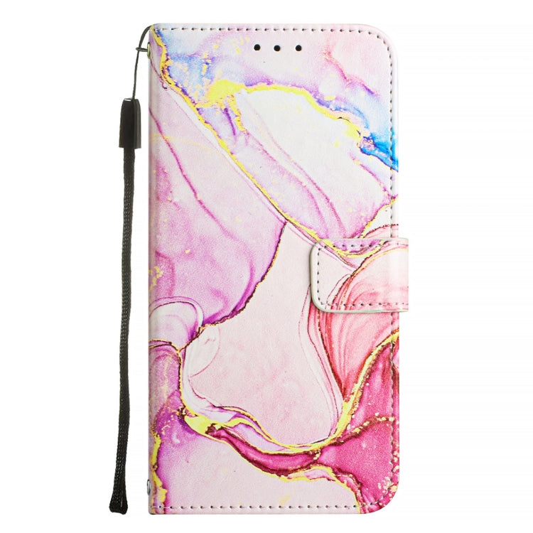 For Honor X9b / Magic6 Lite 5G PT003 Marble Pattern Flip Leather Phone Case