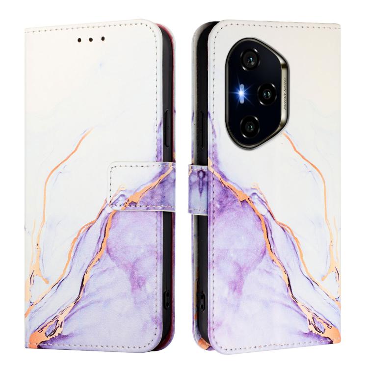 For Honor 300 Pro / 300 Ultra PT003 Marble Pattern Flip Leather Phone Case