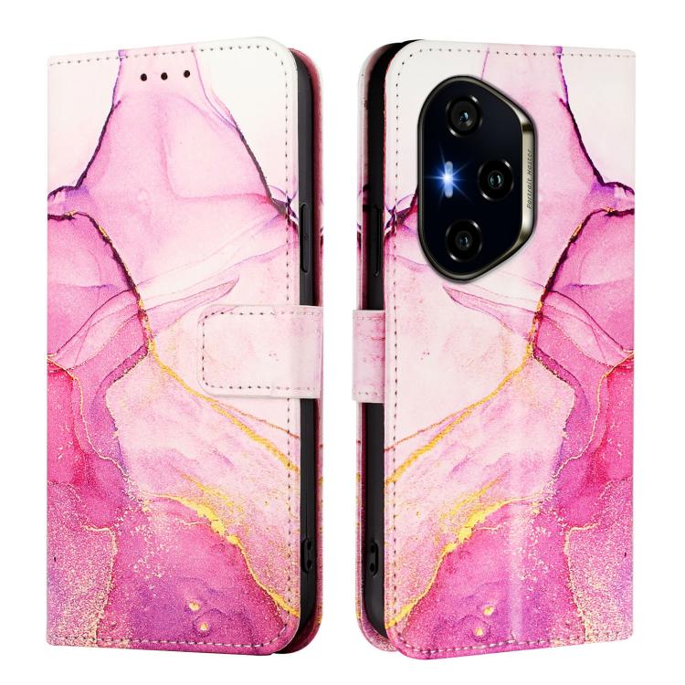 For Honor 300 Pro / 300 Ultra PT003 Marble Pattern Flip Leather Phone Case