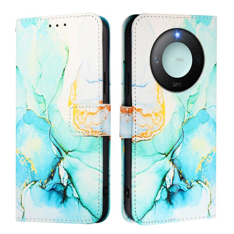 For Honor X9c Smart 5G PT003 Marble Pattern Flip Leather Phone Case