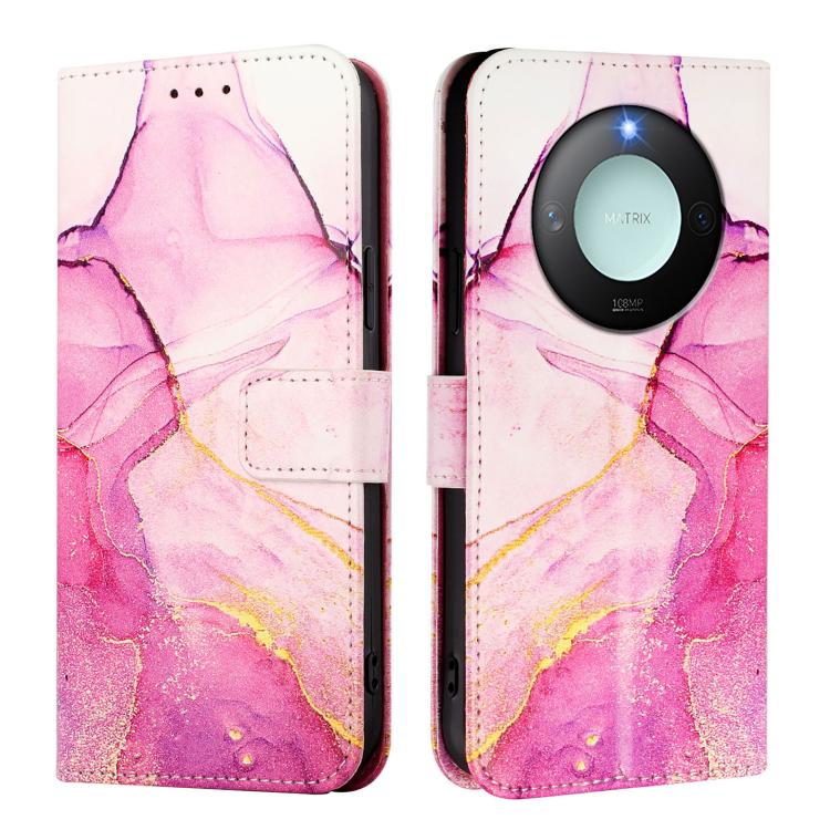 For Honor X9c Smart 5G PT003 Marble Pattern Flip Leather Phone Case