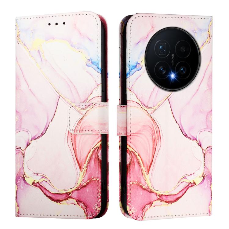 For Honor Magic8 PT003 Marble Pattern Flip Leather Phone Case
