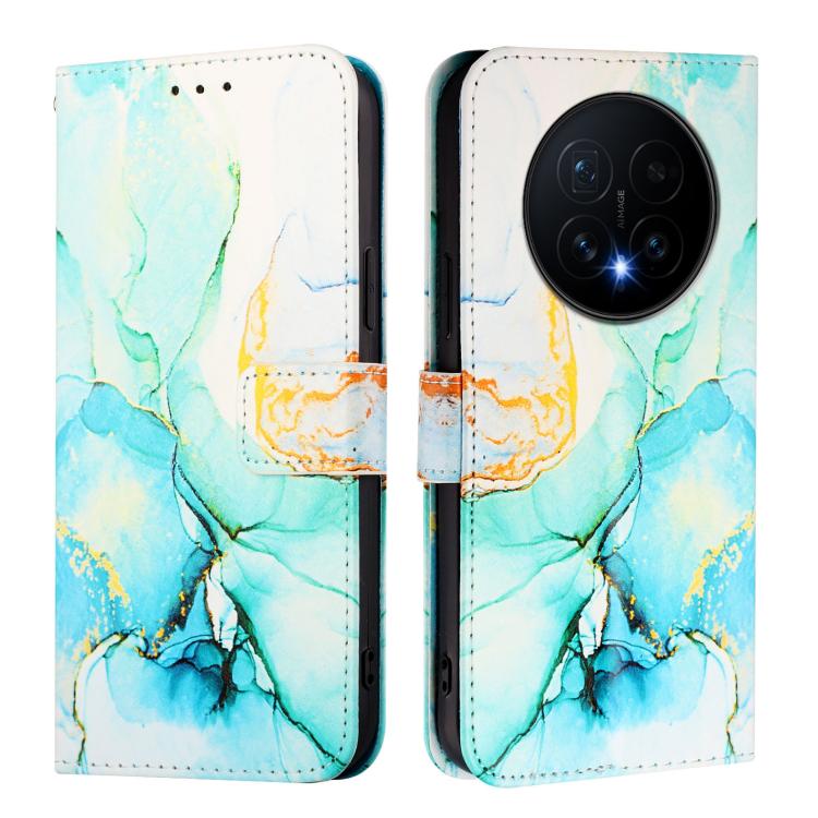 For Honor Magic8 PT003 Marble Pattern Flip Leather Phone Case