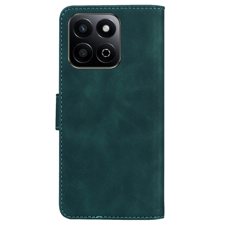 For Honor Play 60 Plus Skin Feel Pure Color Flip Leather Phone Case
