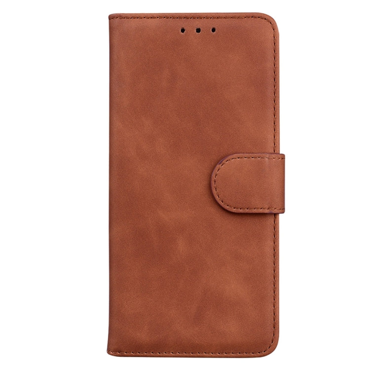 For Honor X6b Skin Feel Pure Color Flip Leather Phone Case